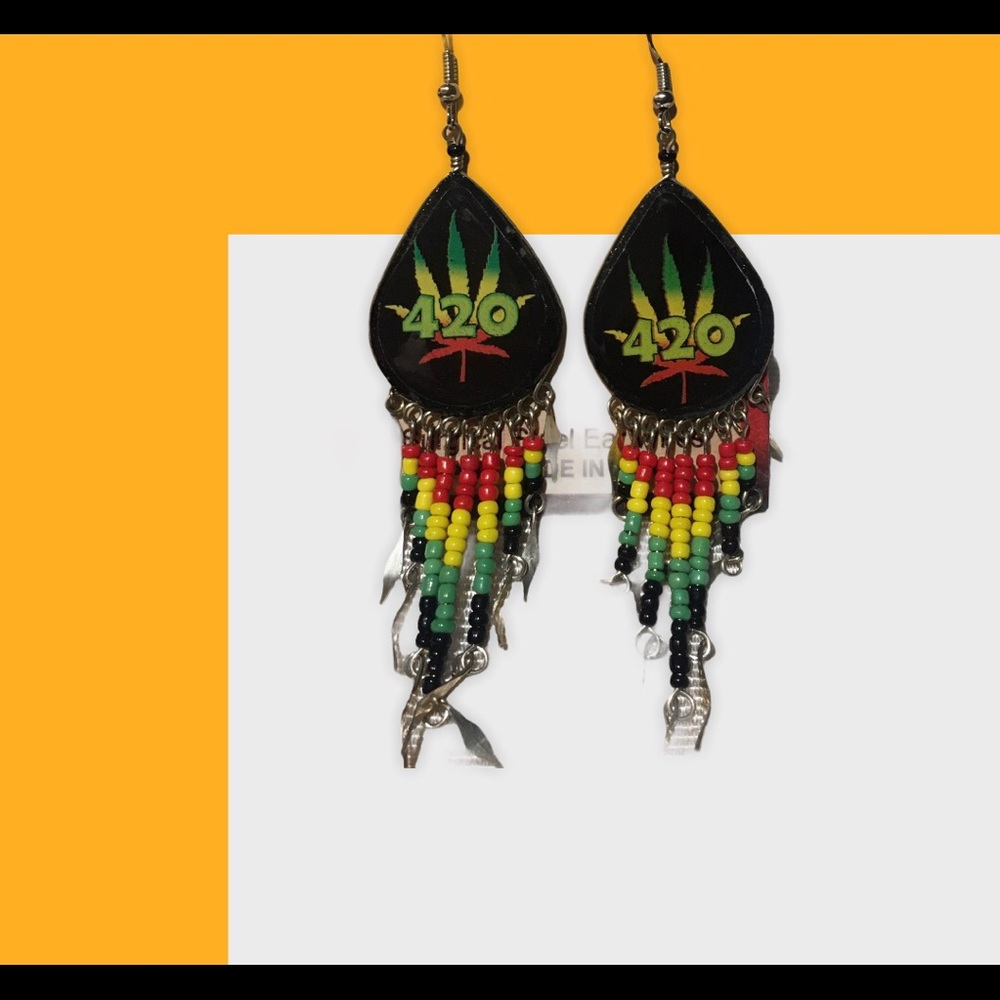 🌠🌠Earrings Weed Pot🌠